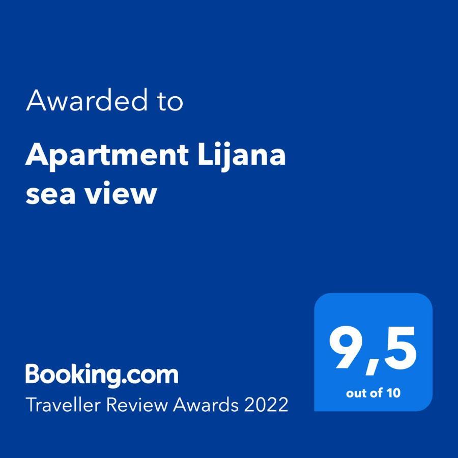 Apartment Lijana Sea View Tučepi Extérieur photo
